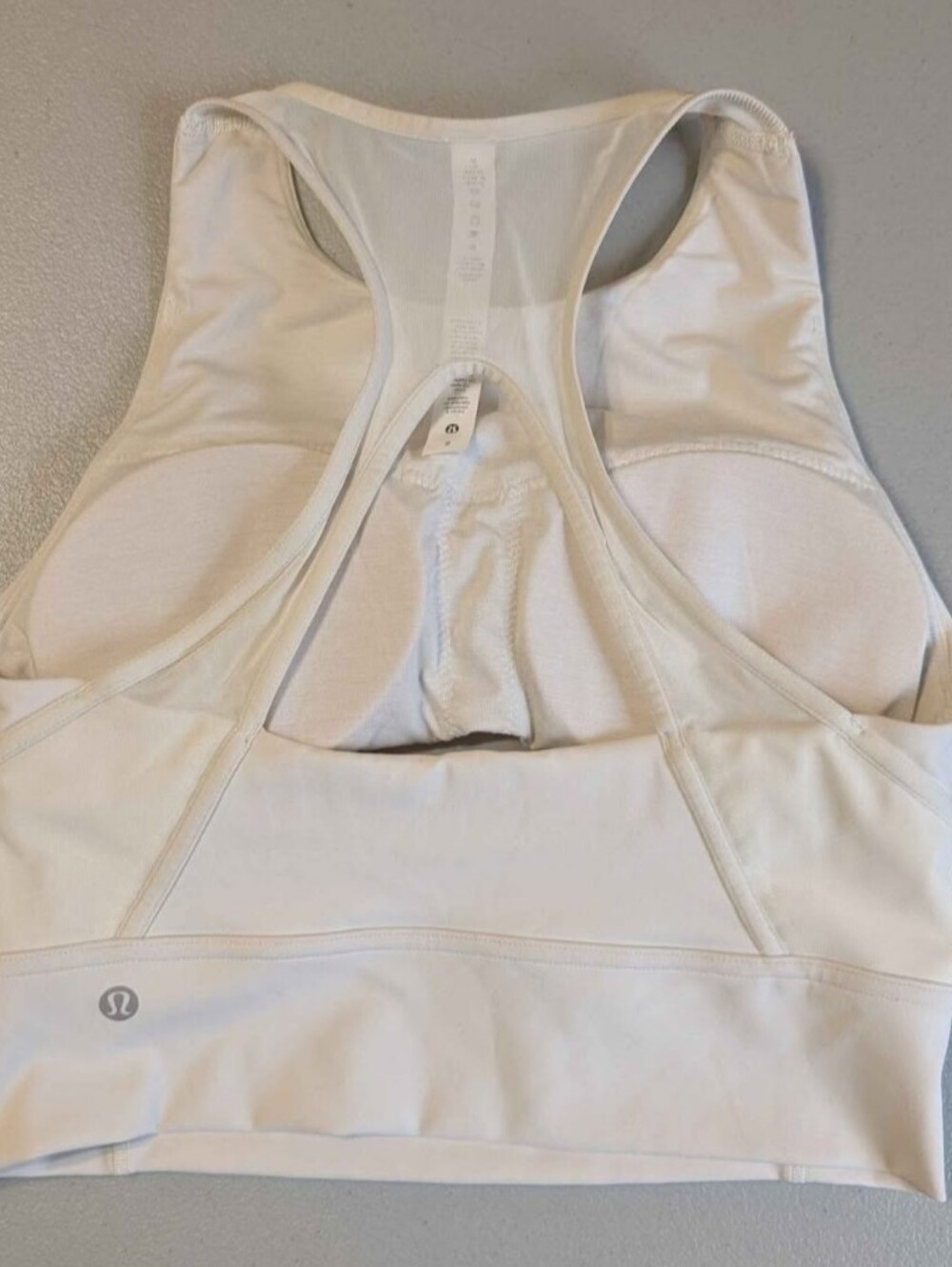 NWT Lululemon size 8 Wunder Train Mesh Strap Tank - Picture 4 of 8